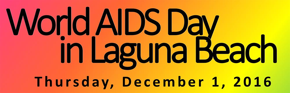 World AIDS Day in Laguna Beach