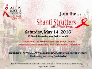 Shanti AIDS Walk 2016 @ William R. Mason Regional Park