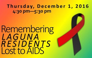 World AIDS Day in Laguna Beach